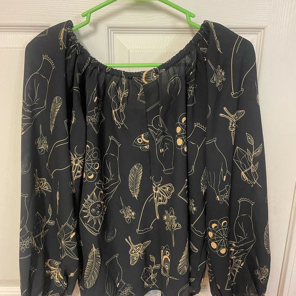 *SOLD* Stregheria Sylvia Pinup Couture Top - Picture 2 of 10